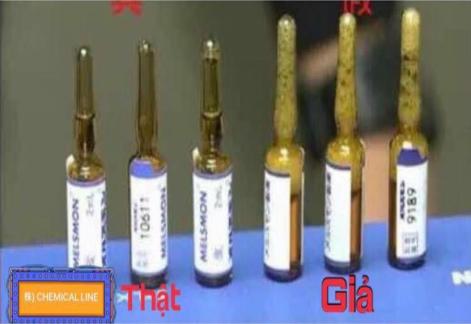 Phân biệt tế bào gốc nhau thai tiêm Melsmon Nhật Bản thật - giả