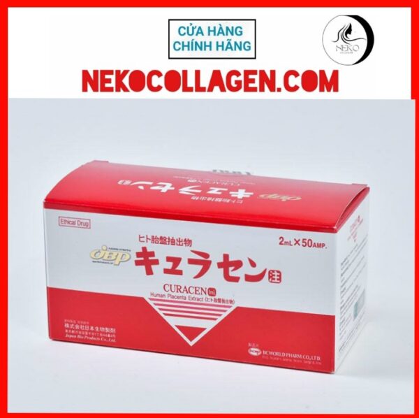 Tế bào gốc nhau thai dạng tiêm Curacen Nhật Bản 01 hộp 50 ống