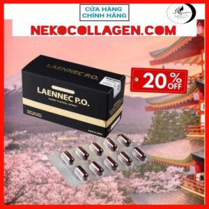 Viên uống tế bào gốc Laennec P.O Nhật Bản 100 viên