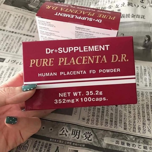 Viên uống tế bào gốc Pure Placenta D.R 100 viên